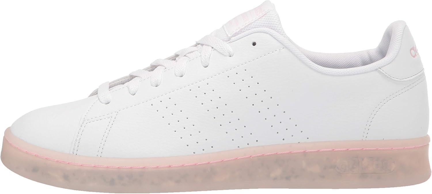 image:imageadidas Womens Advantage Eco SneakerWhiteWhiteClear Pink2021