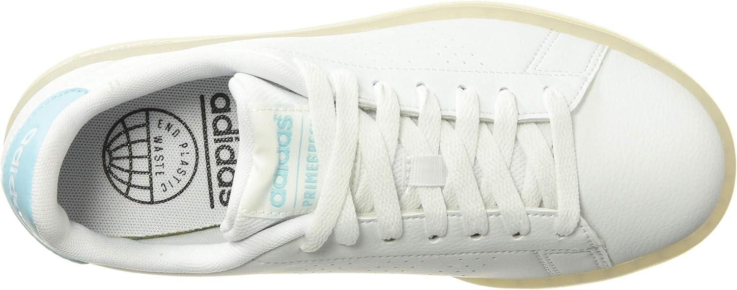 image:imageadidas Womens Advantage Eco SneakerWhiteWhiteHazy Sky