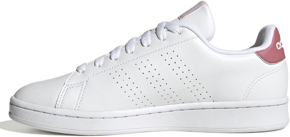 image:imageadidas Womens Advantage Eco SneakerWhiteWhitePink Strata
