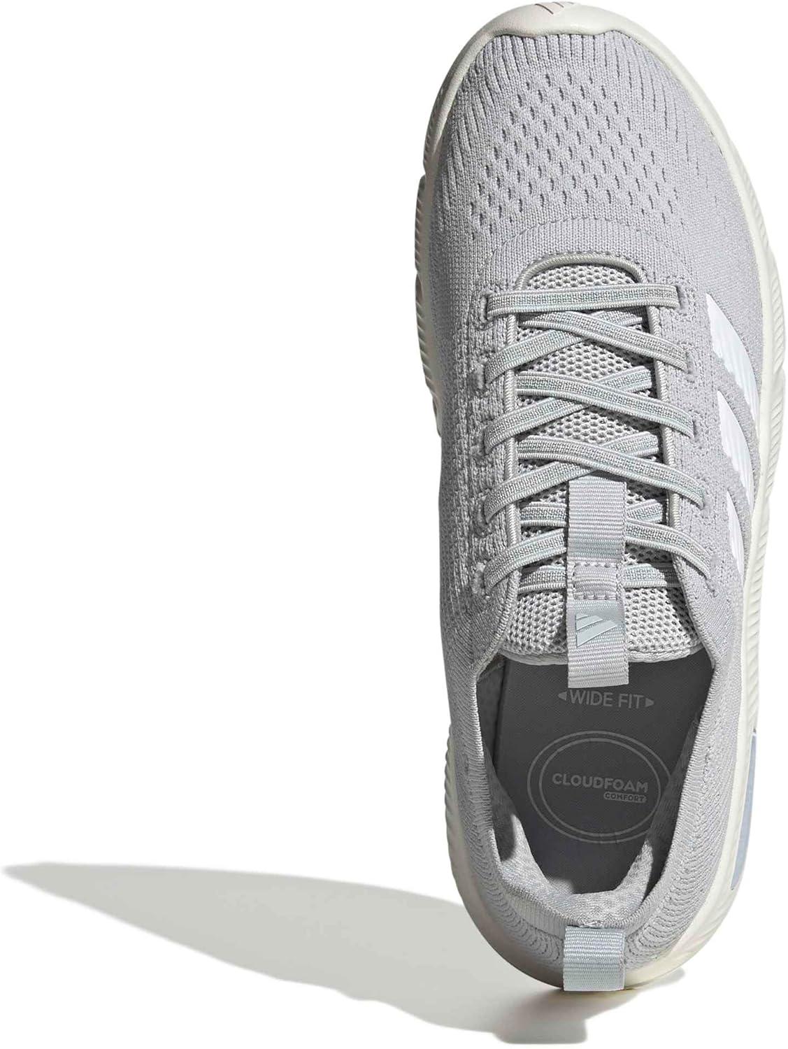 image:imageadidas Womens Cloudfoam Flex SloungeSolid GreyWhiteHalo Blue