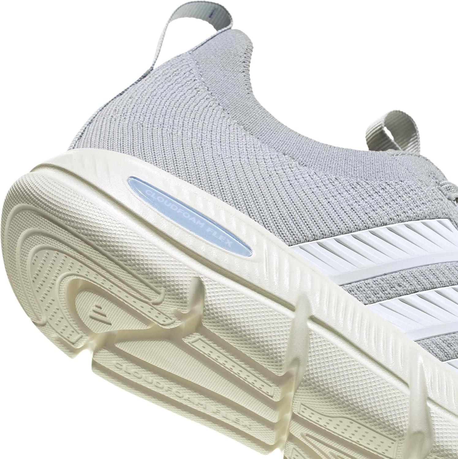 image:imageadidas Womens Cloudfoam Flex SloungeSolid GreyWhiteHalo Blue