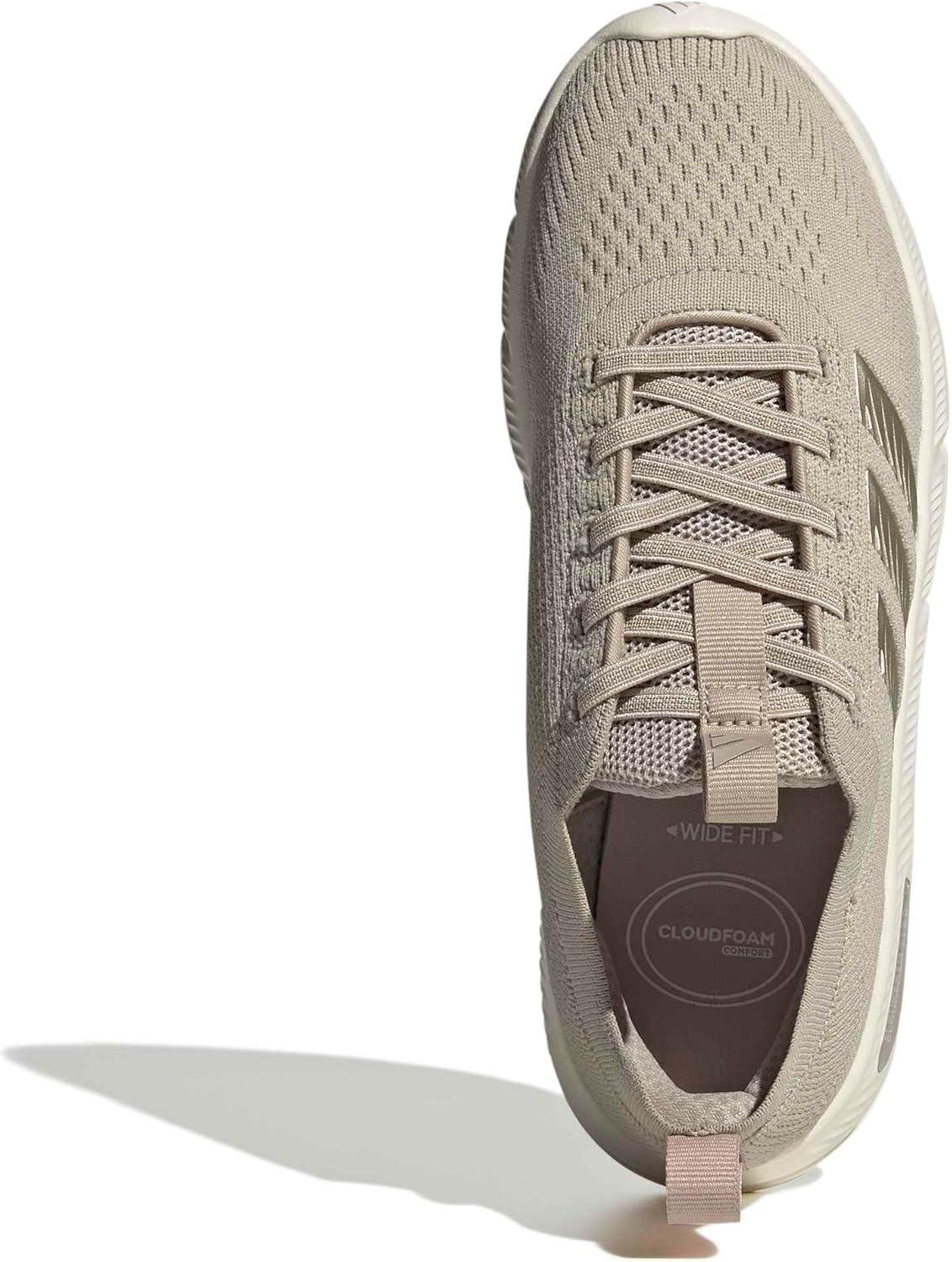 image:imageadidas Womens Cloudfoam Flex SloungeWonder BeigeCyber MetallicWonder Taupe