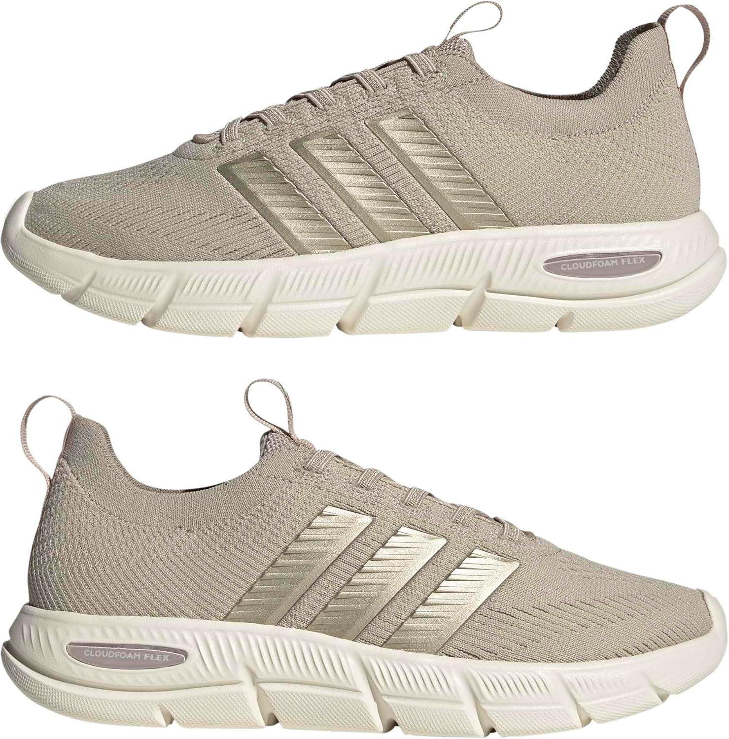 image:imageadidas Womens Cloudfoam Flex SloungeWonder BeigeCyber MetallicWonder Taupe