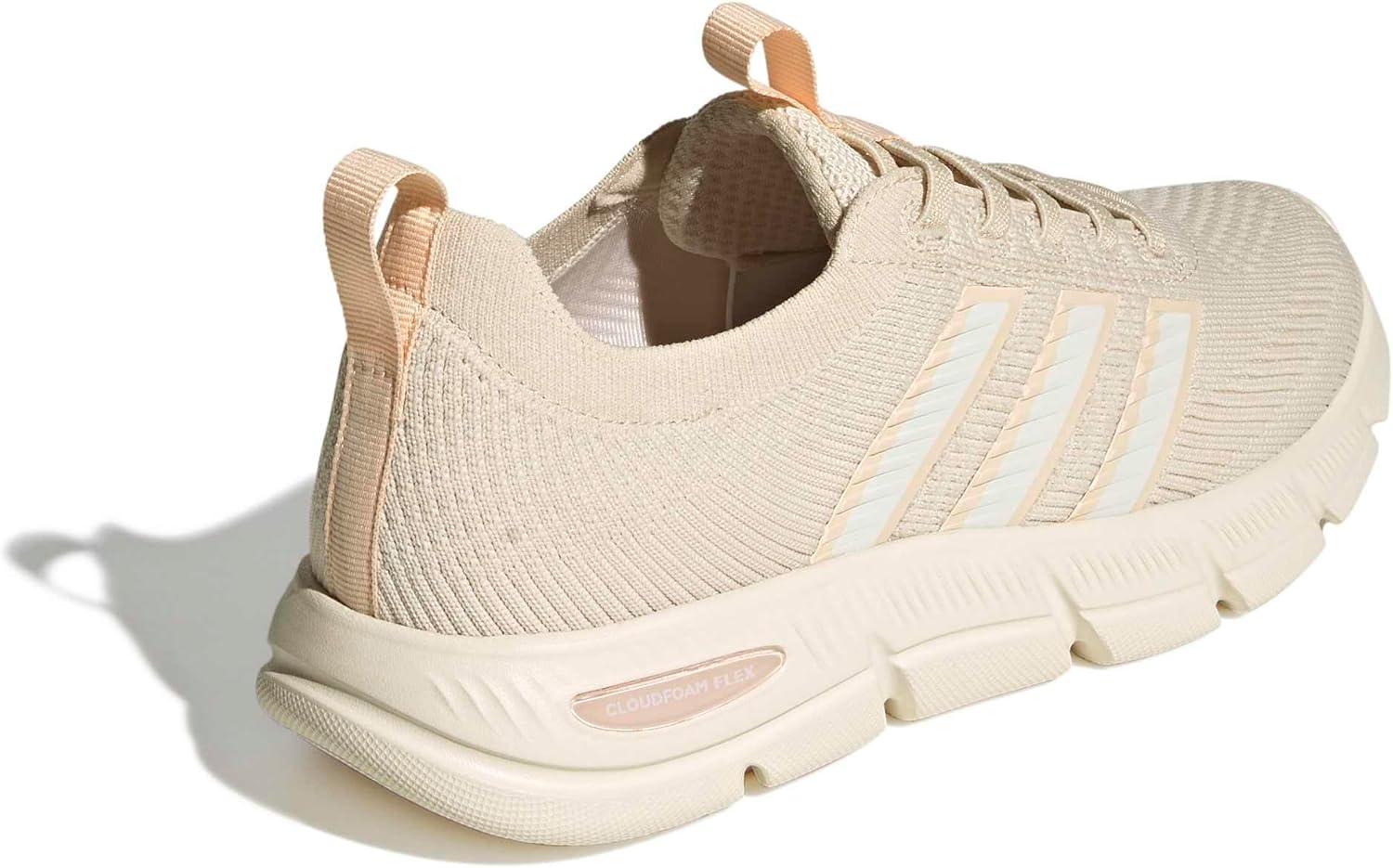 image:imageadidas Womens Cloudfoam Flex SloungeWonder WhiteOff WhiteSand Strata