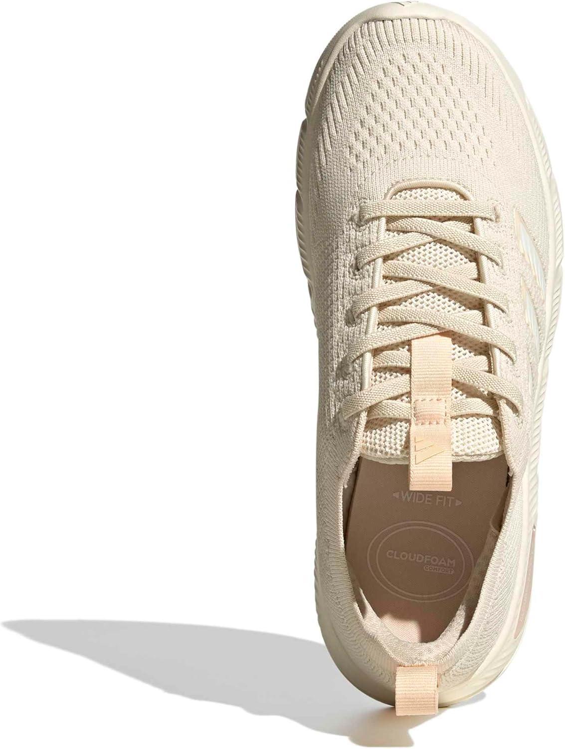 image:imageadidas Womens Cloudfoam Flex SloungeWonder WhiteOff WhiteSand Strata