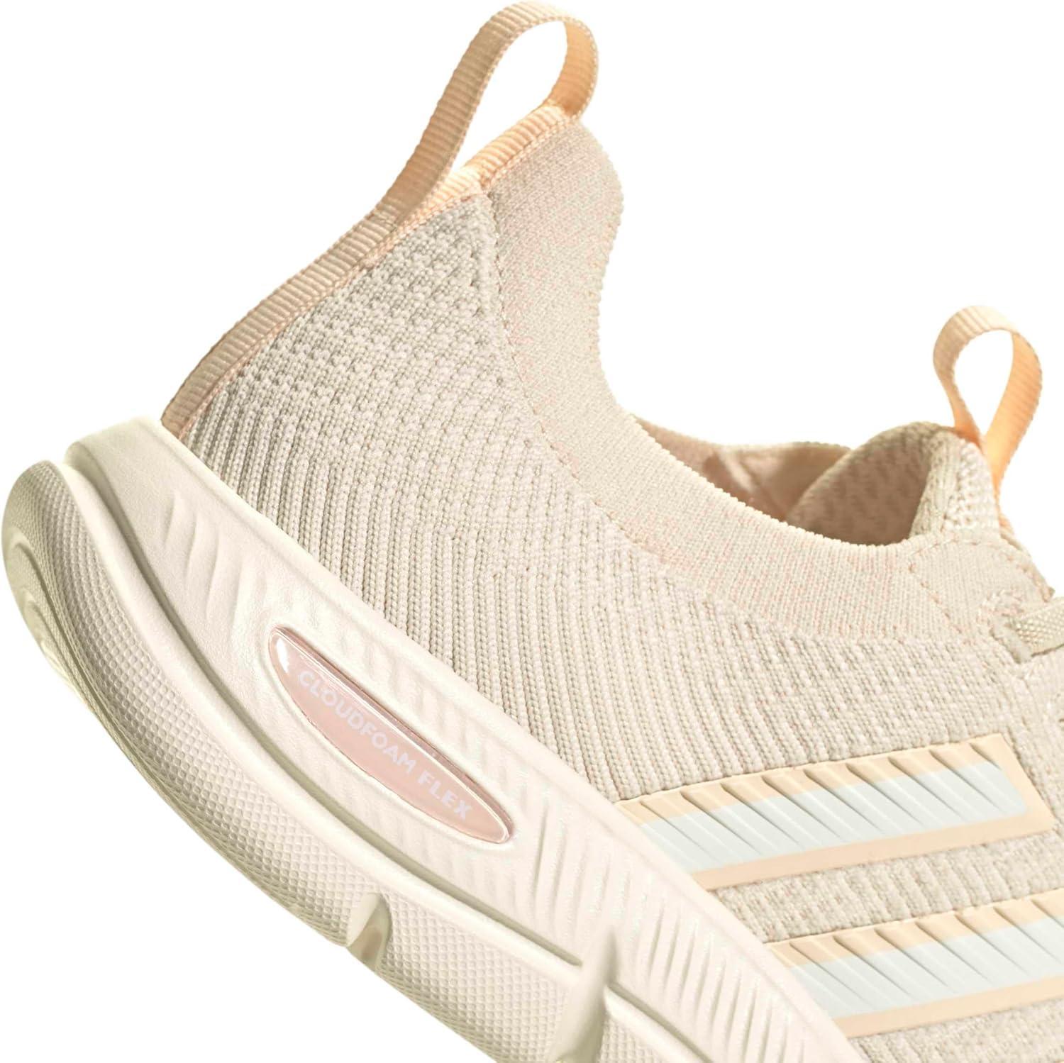 image:imageadidas Womens Cloudfoam Flex SloungeWonder WhiteOff WhiteSand Strata