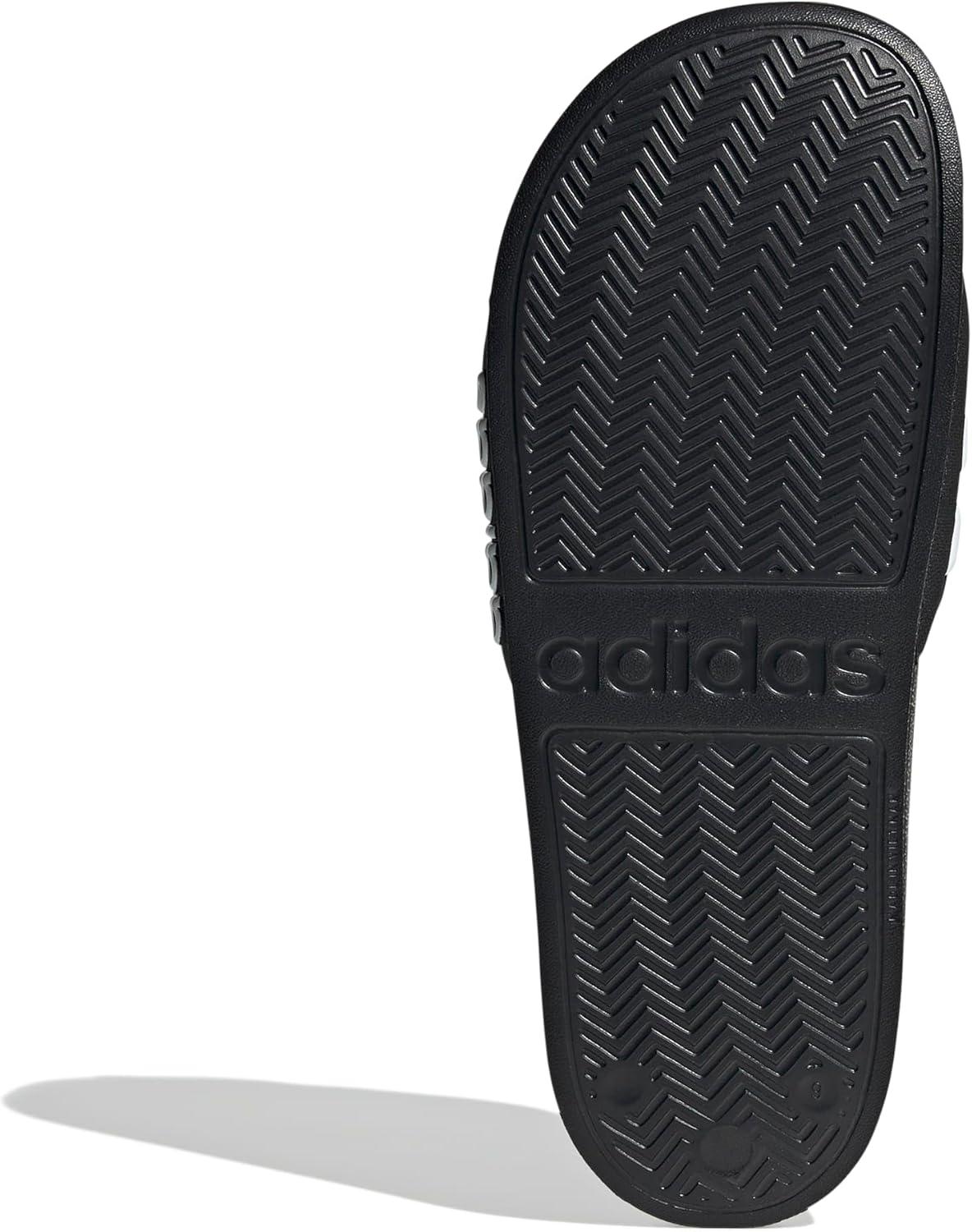 image:imageadidas unisexadult Adilette ShowerBlackWhiteCore Black