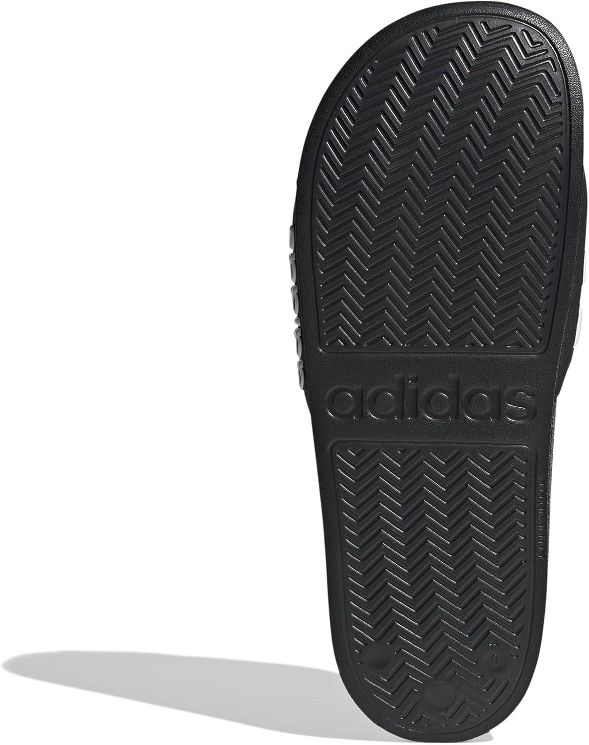 image:imageadidas unisexadult Adilette ShowerBlackWhiteCore Black