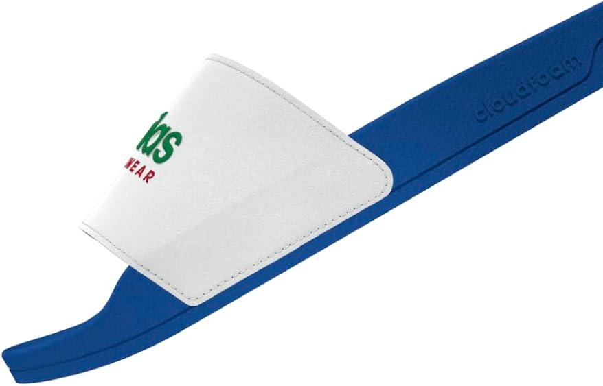 image:imageadidas unisexadult Adilette ShowerBright RoyalWhiteTeam Green