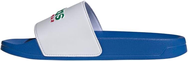 image:imageadidas unisexadult Adilette ShowerBright RoyalWhiteTeam Green