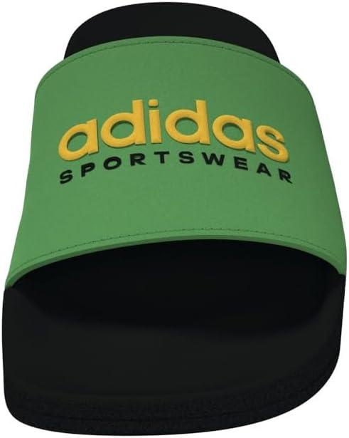 image:imageadidas unisexadult Adilette ShowerVivid GreenBold GoldBlack