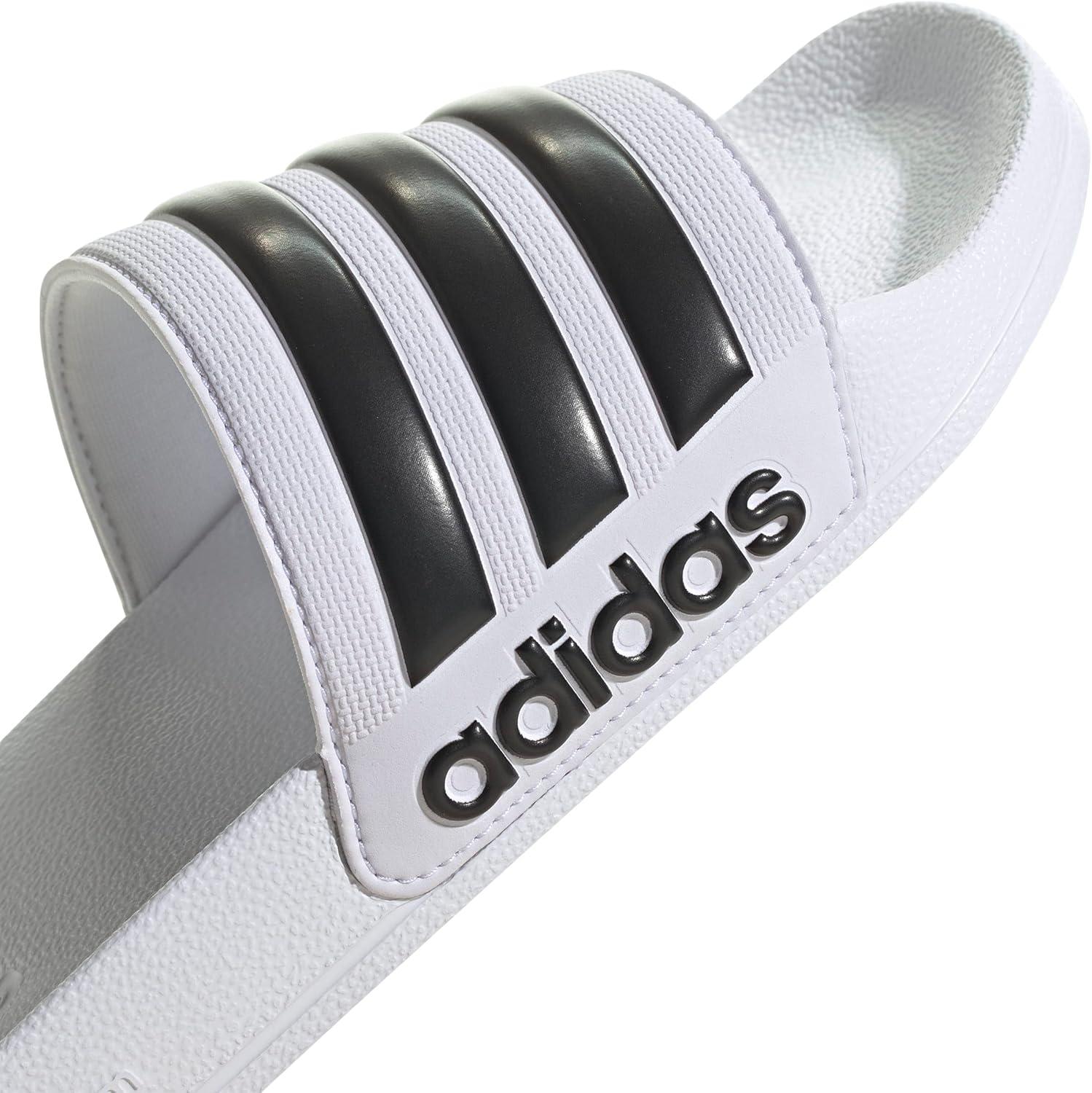 image:imageadidas unisexadult Adilette ShowerWhiteCore BlackWhite