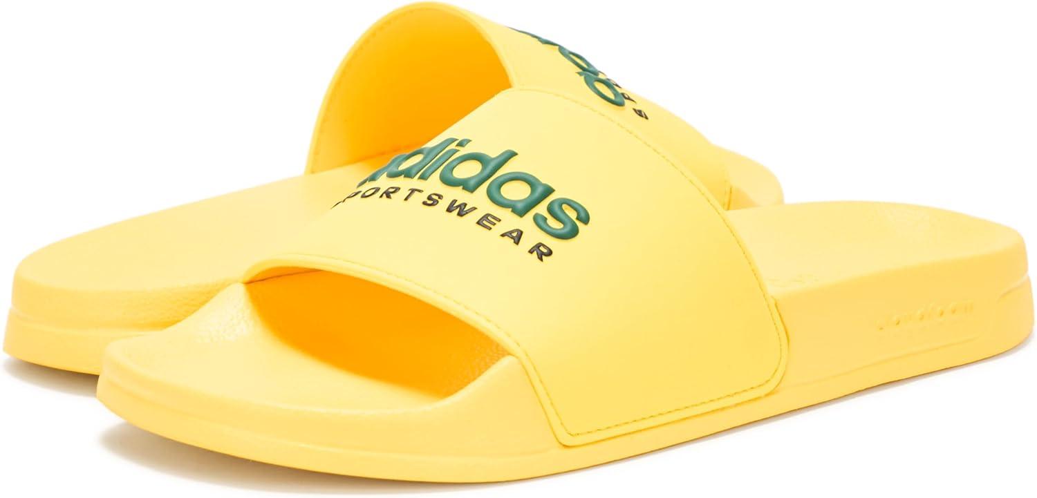 image:imageadidas unisexadult Adilette ShowerYellowYellowCollegiate Green