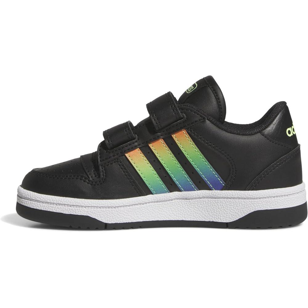 image:imageAdidas UnisexChild Break Start Hook amp LoopBlackYellowBlue Burst