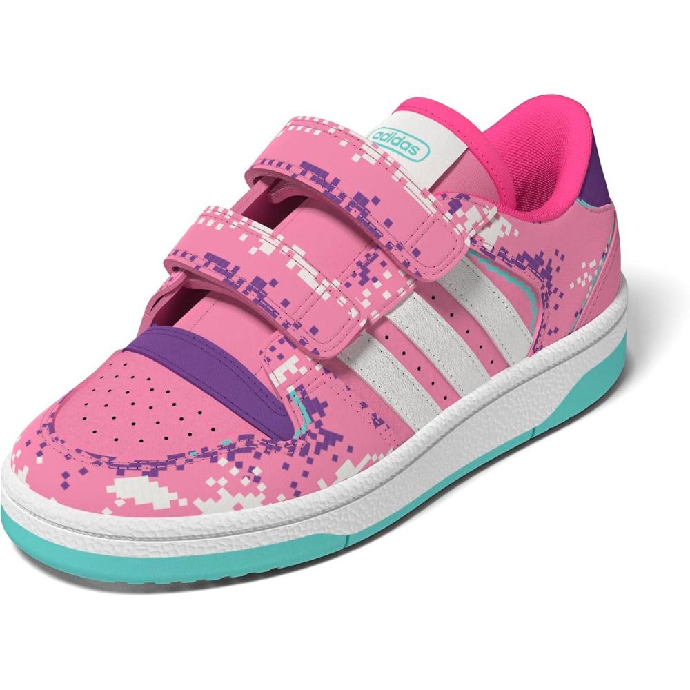 image:imageAdidas UnisexChild Break Start Hook amp LoopBliss PinkWhiteSupplier Colour