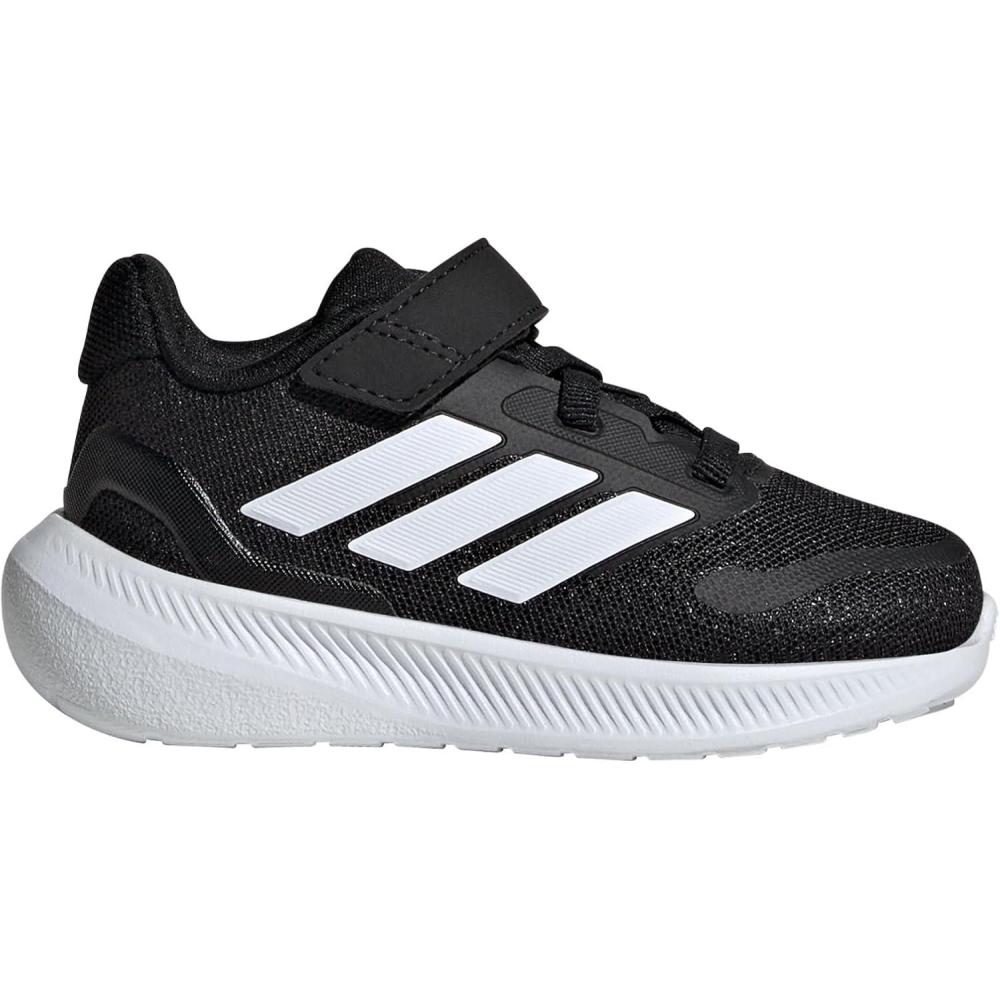 image:imageAdidas UnisexKids Run Falcon 5 BlackWhiteWhite 55K
