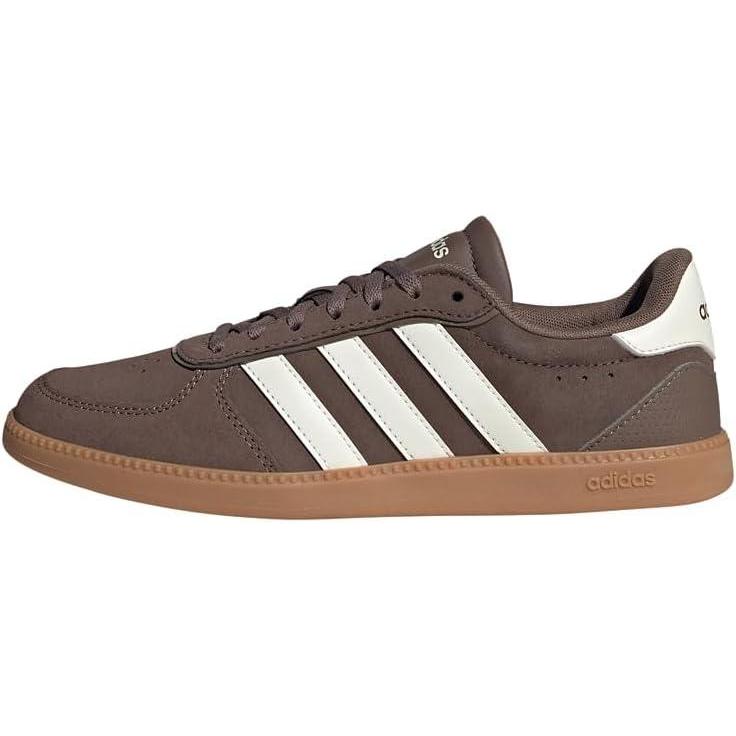 image:imageAdidas Womens Breaknet Sleek SneakersEarth Strata Off White Gum10