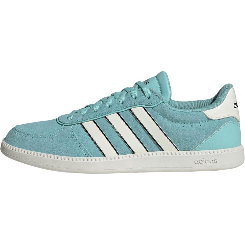 image:imageAdidas Womens Breaknet Sleek SneakersFlash AquaOff WhiteBlack