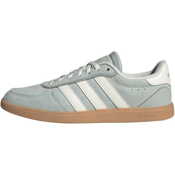 image:imageAdidas Womens Breaknet Sleek SneakersWonder Silver Off White Gum 3
