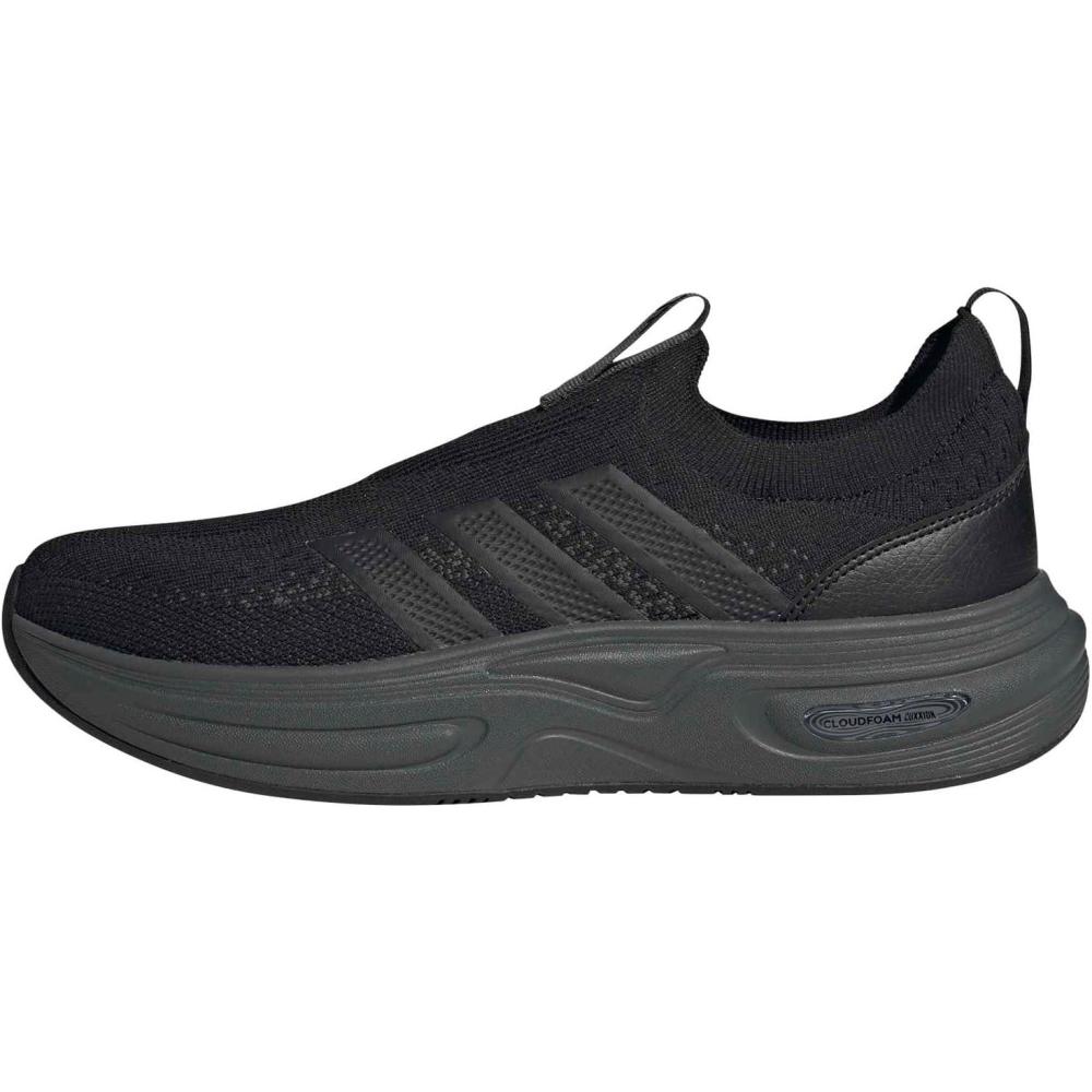 image:imageadidas Mens Cloudfoam Cuxxion SockBlackCarbonGrey