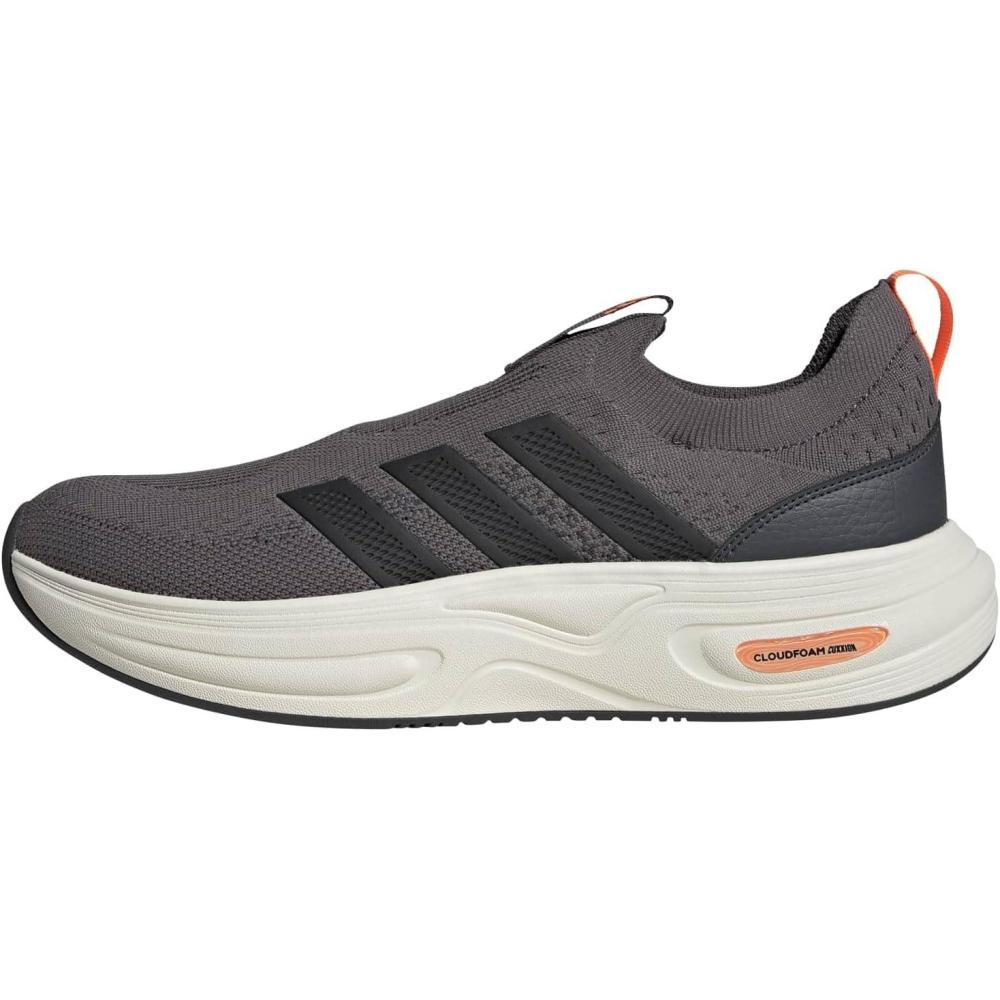 image:imageadidas Mens Cloudfoam Cuxxion SockCharcoalCarbon
