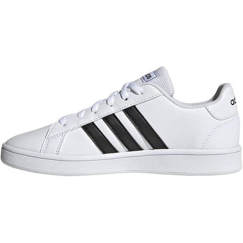 image:imageadidas Unisex Child Grand Court Sneaker US Toddler Unisex ChildCloud WhiteCore BlackCloud White