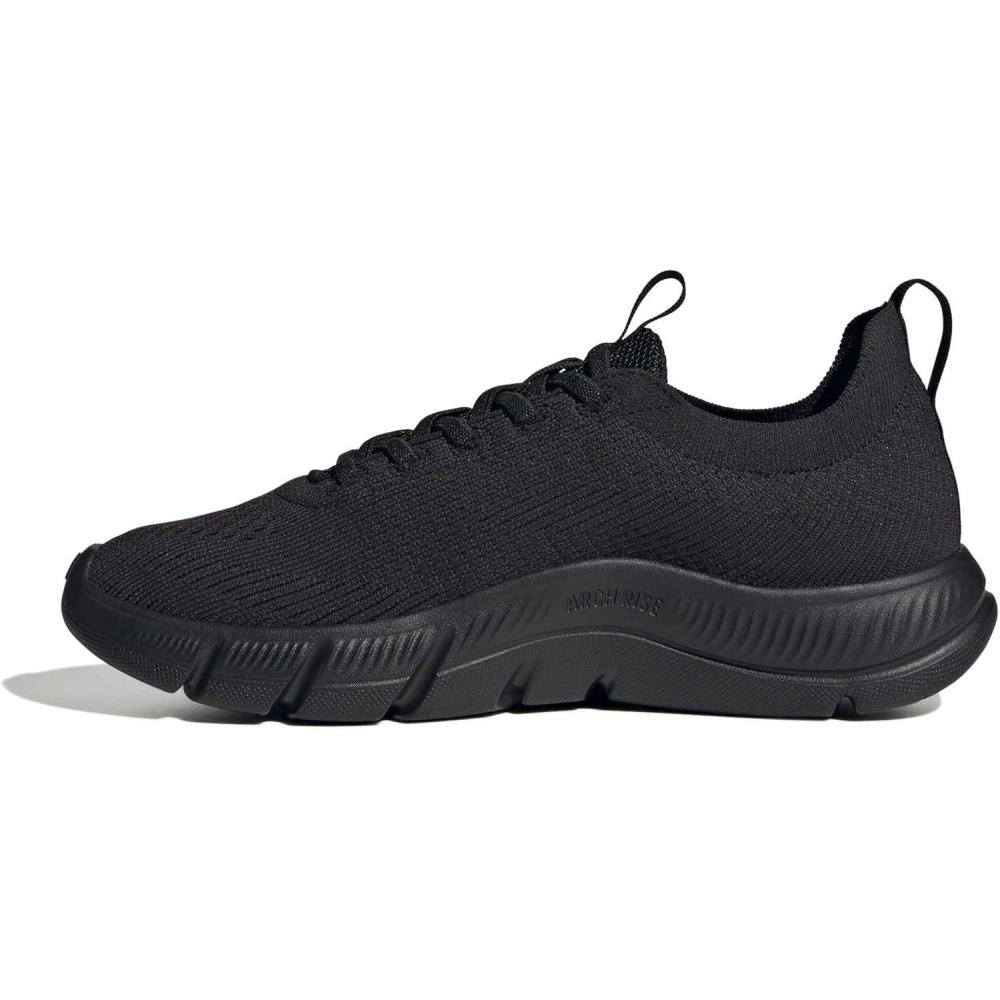 image:imageadidas Womens Cloudfoam Flex SloungeBlackBlackWhite