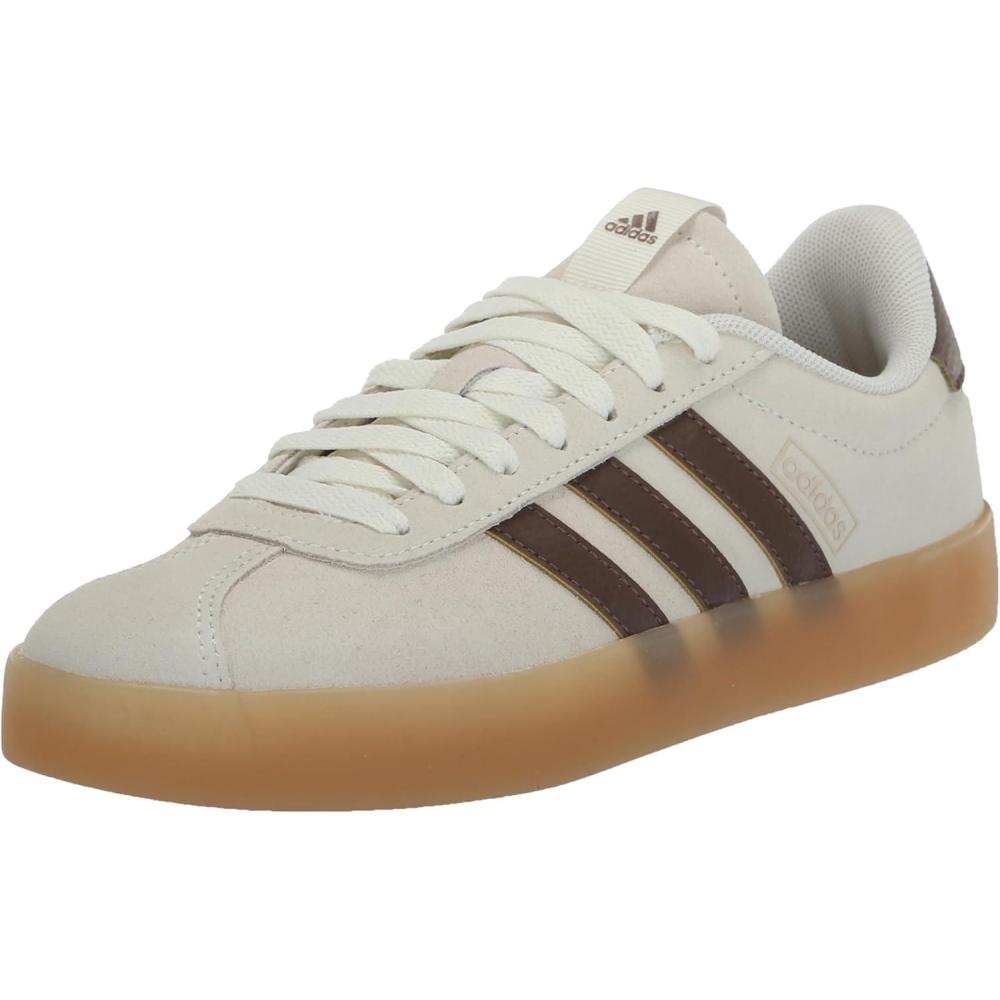 image:imageadidas Womens VL Court 30 SneakerOff WhiteEarth StrataWonder Beige