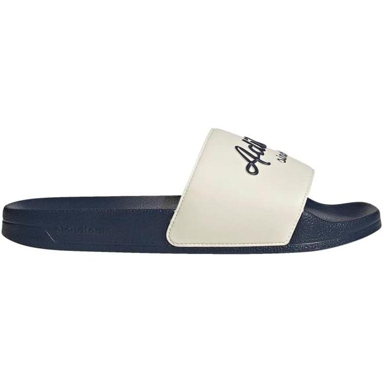image:imageadidas unisexadult Adilette ShowerWonder WhiteShadow NavyShadow Navy