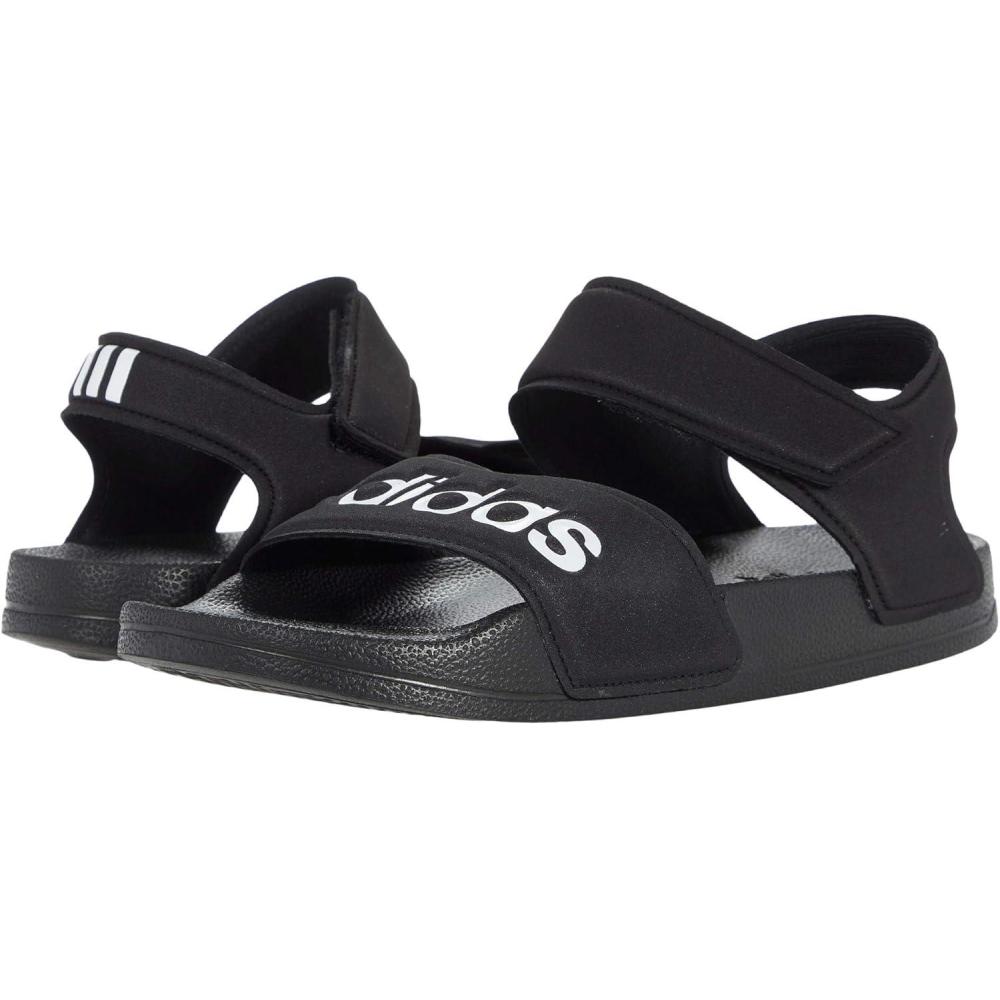 image:imageadidas unisexchild Adilette SandalCore BlackWhiteCore Black