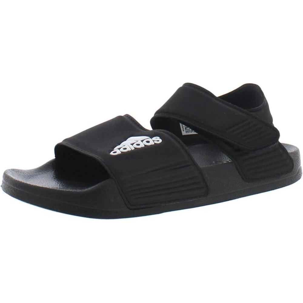 image:imageadidas unisexchild Adilette SandalCore BlackWhiteDeep Black