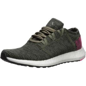 adidas Unisex-Child Questar Flow Running Shoe(Base Green/Trace Cargo/Shock Pink)