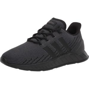 adidas Unisex-Child Questar Flow Running Shoe(Black/Black/Grey)