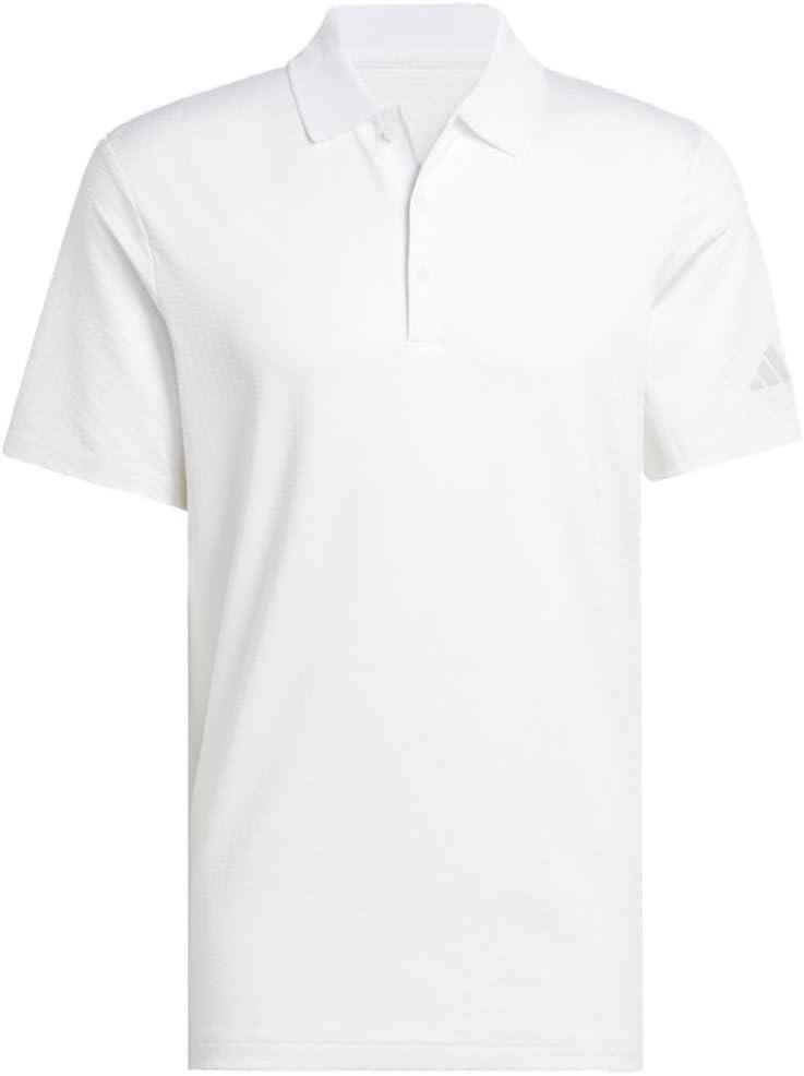 image:imageAdidas Mens Beyond Textured Polo ShirtWhite