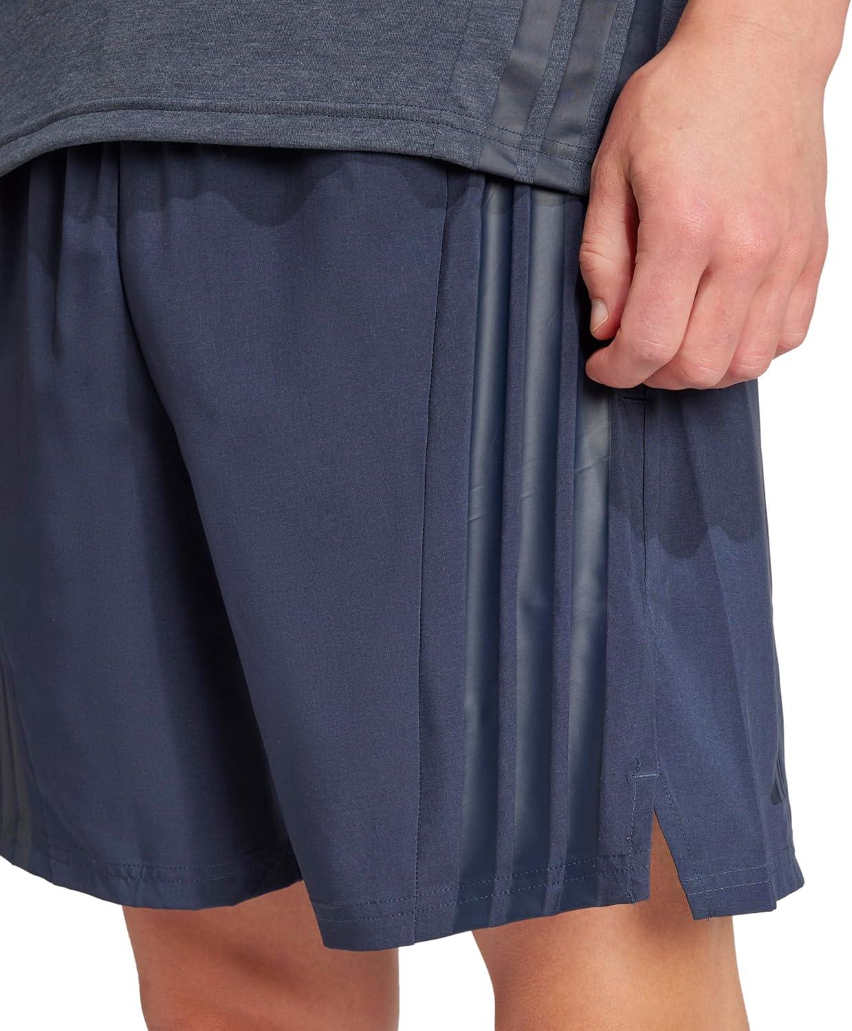 image:imageAdidas Mens Designed for Training 3Stripes ShortsAurora Ink