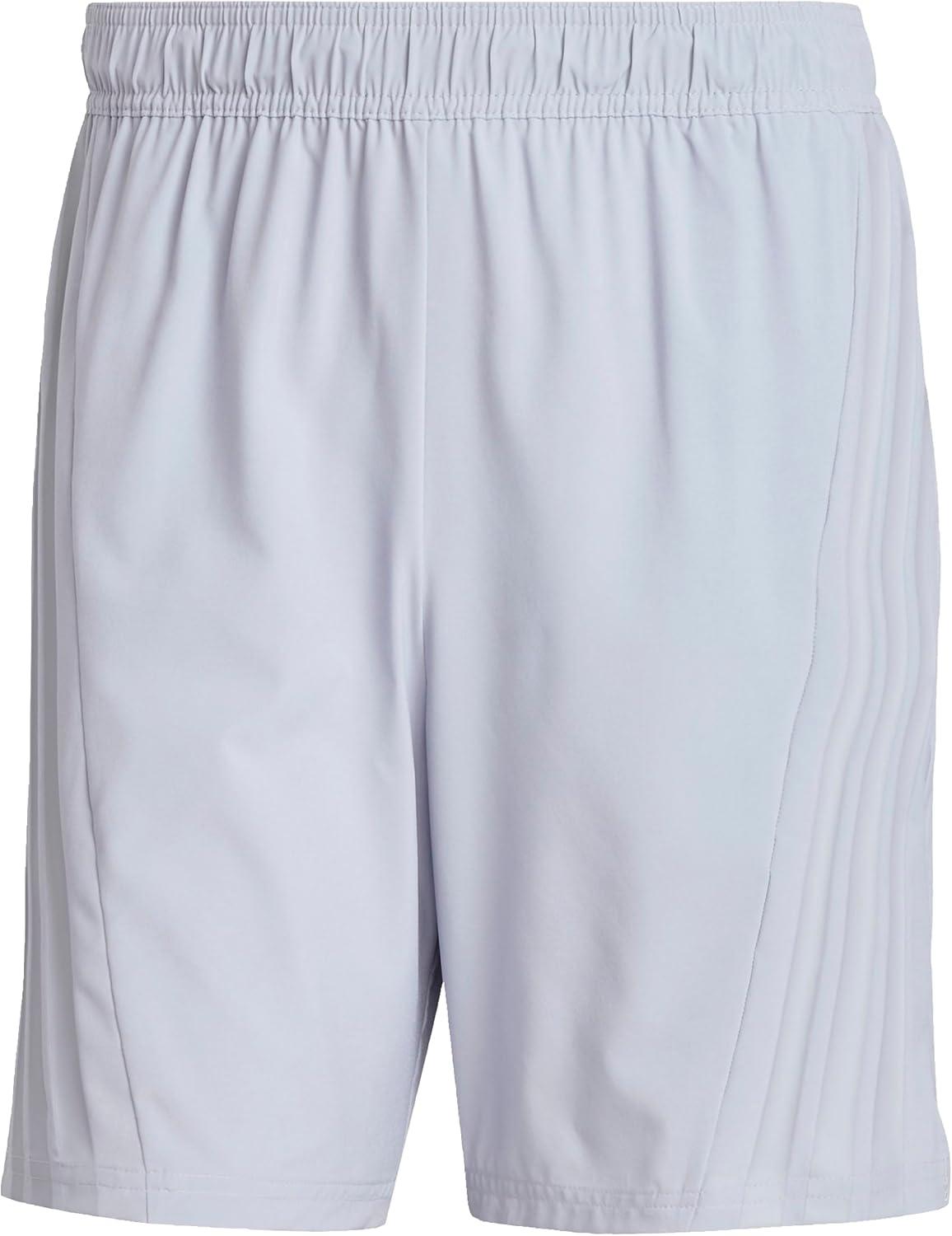 image:imageAdidas Mens Designed for Training 3Stripes ShortsHalo Silver