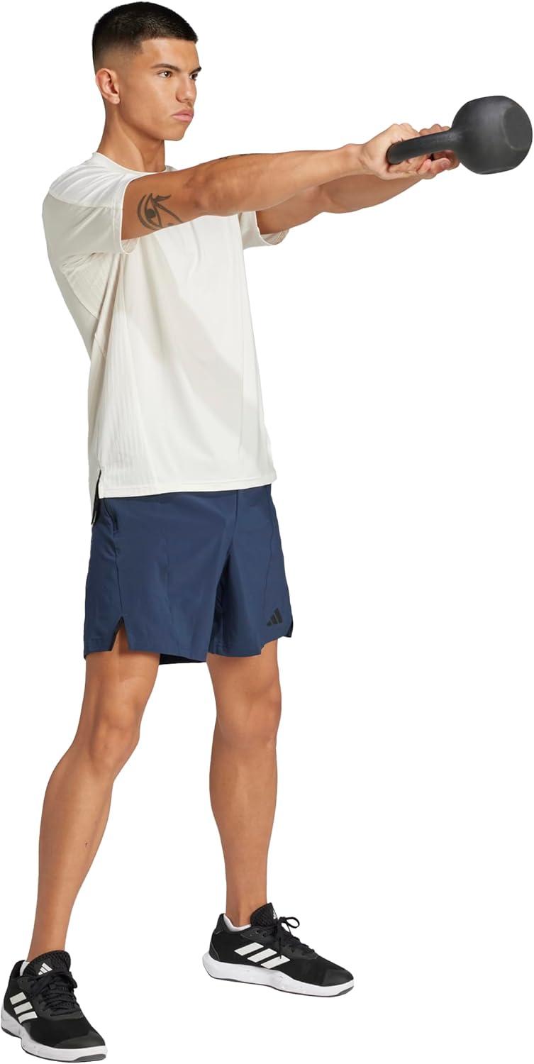 image:imageAdidas Mens Designed for Training Workout ShortsAurora Ink