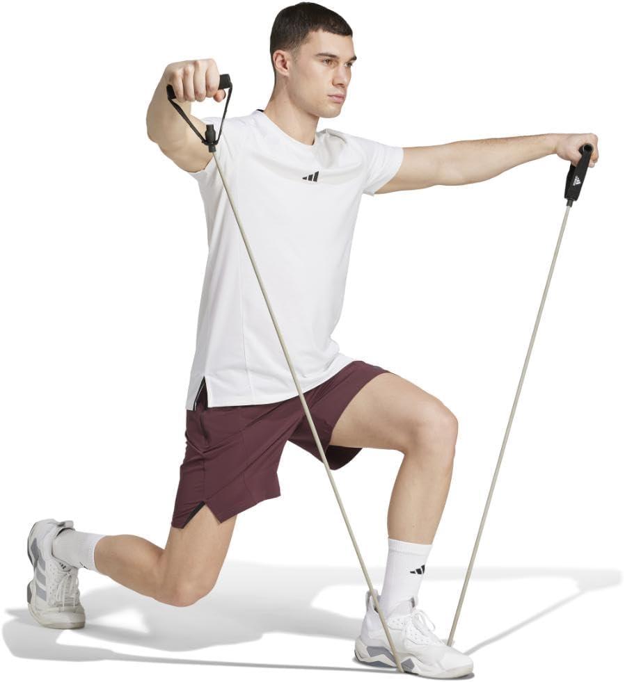 image:imageAdidas Mens Designed for Training Workout ShortsAurora Ruby