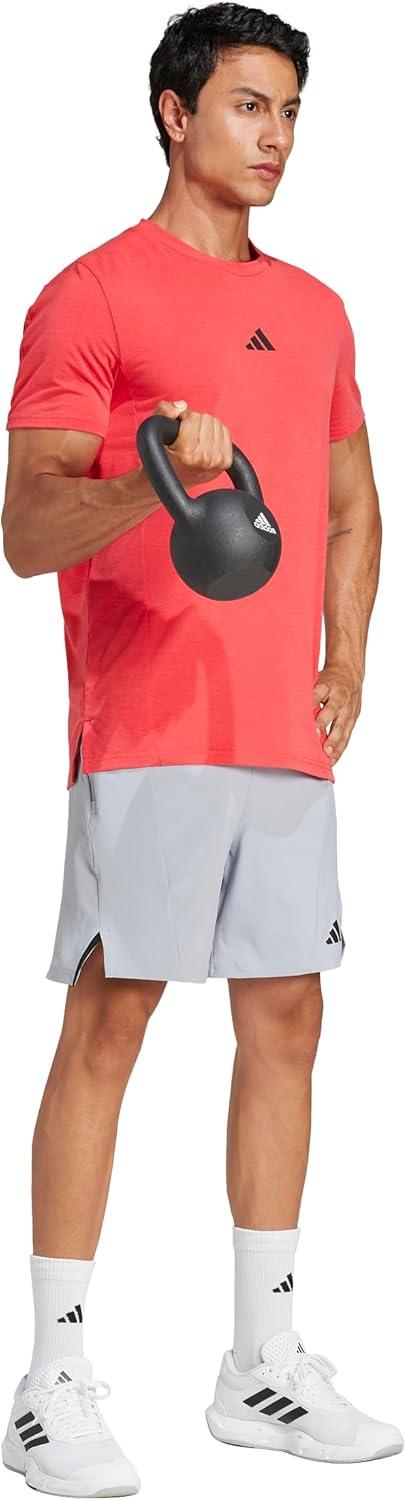 image:imageAdidas Mens Designed for Training Workout ShortsHalo Silver