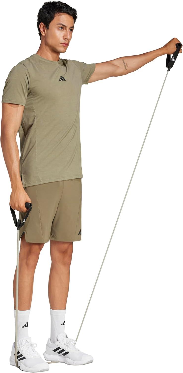image:imageAdidas Mens Designed for Training Workout ShortsOlive Strata