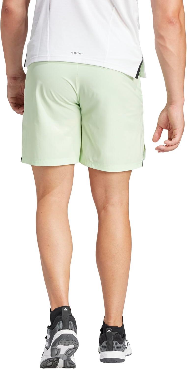image:imageAdidas Mens Designed for Training Workout ShortsSemi Green Spark