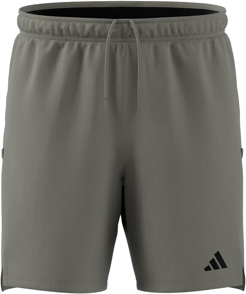 image:imageAdidas Mens Designed for Training Workout ShortsSilver Pebble