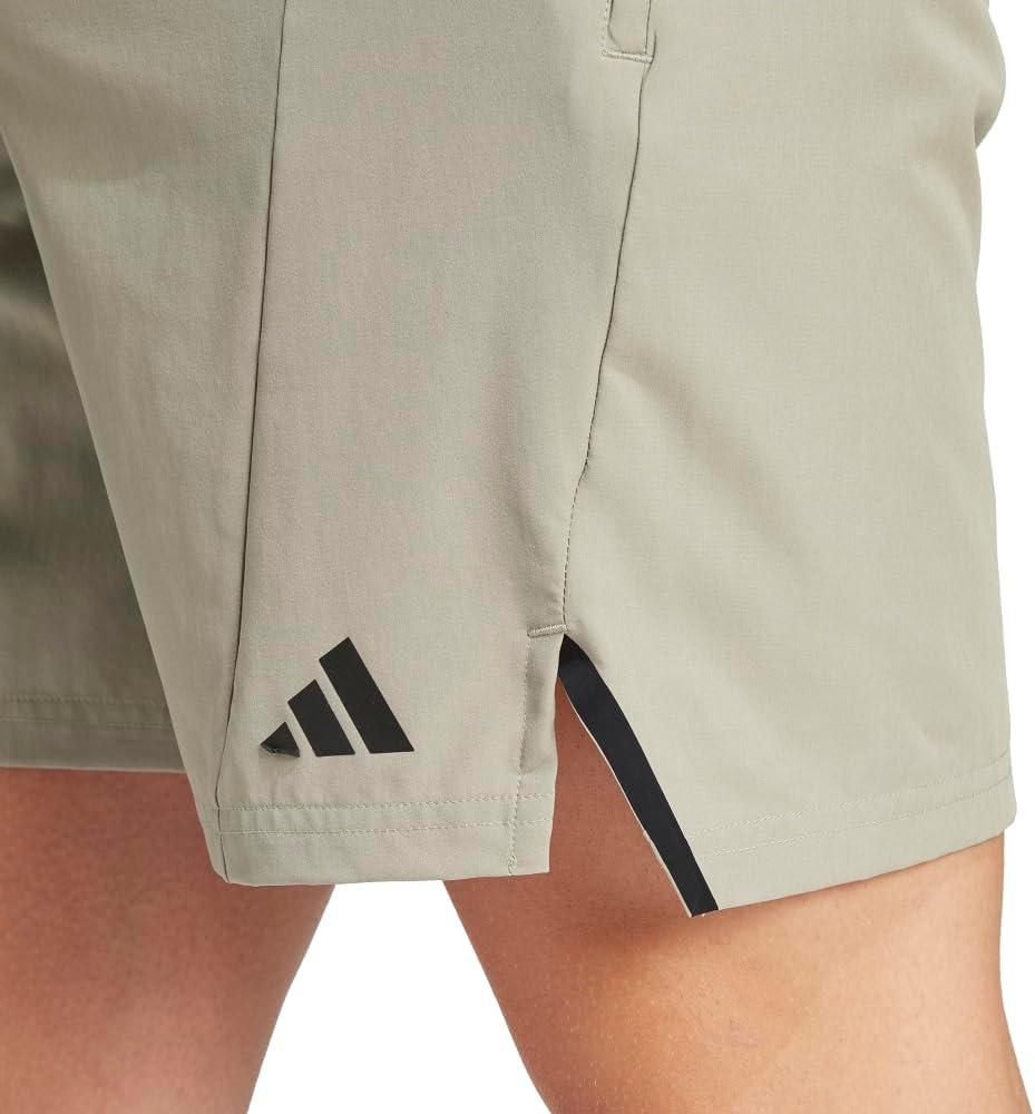image:imageAdidas Mens Designed for Training Workout ShortsSilver Pebble