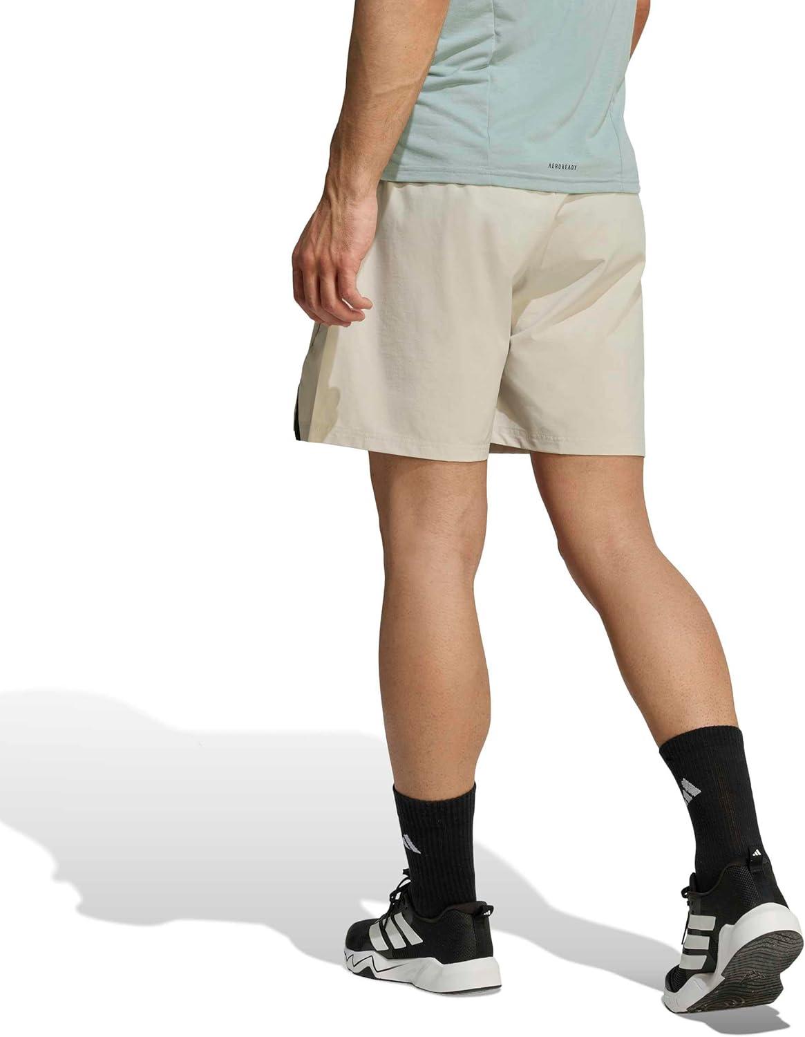image:imageAdidas Mens Designed for Training Workout ShortsWonder Alumina