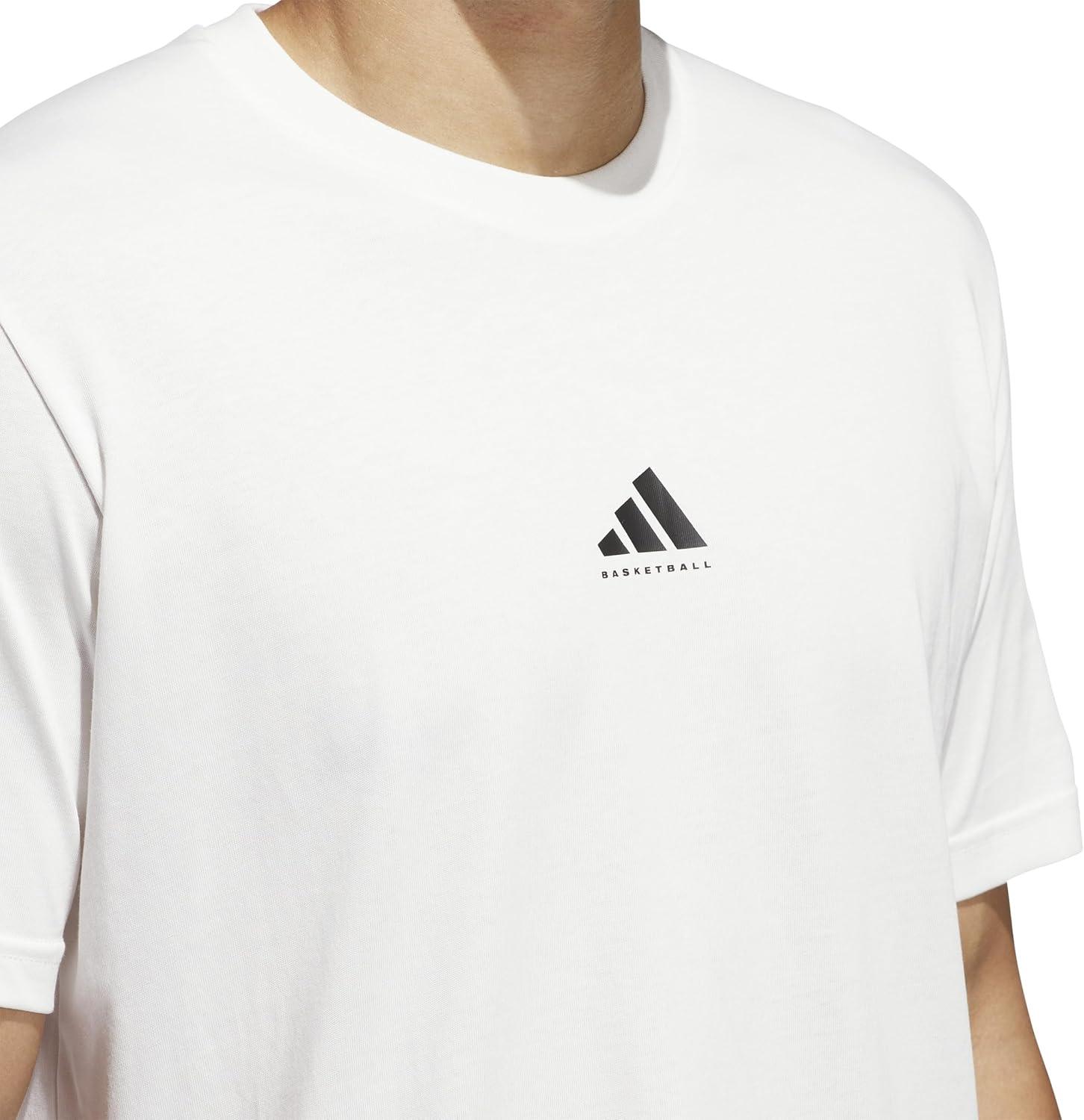 image:imageAdidas Mens Select Foundation Basketball TShirtCloud White