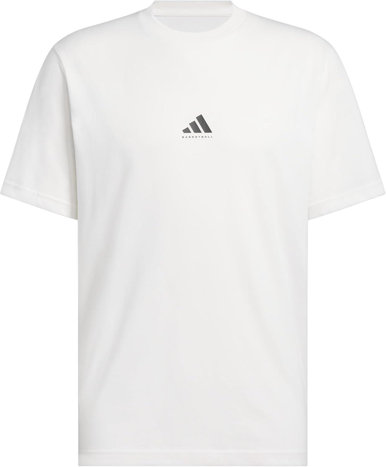 image:imageAdidas Mens Select Foundation Basketball TShirtCloud White