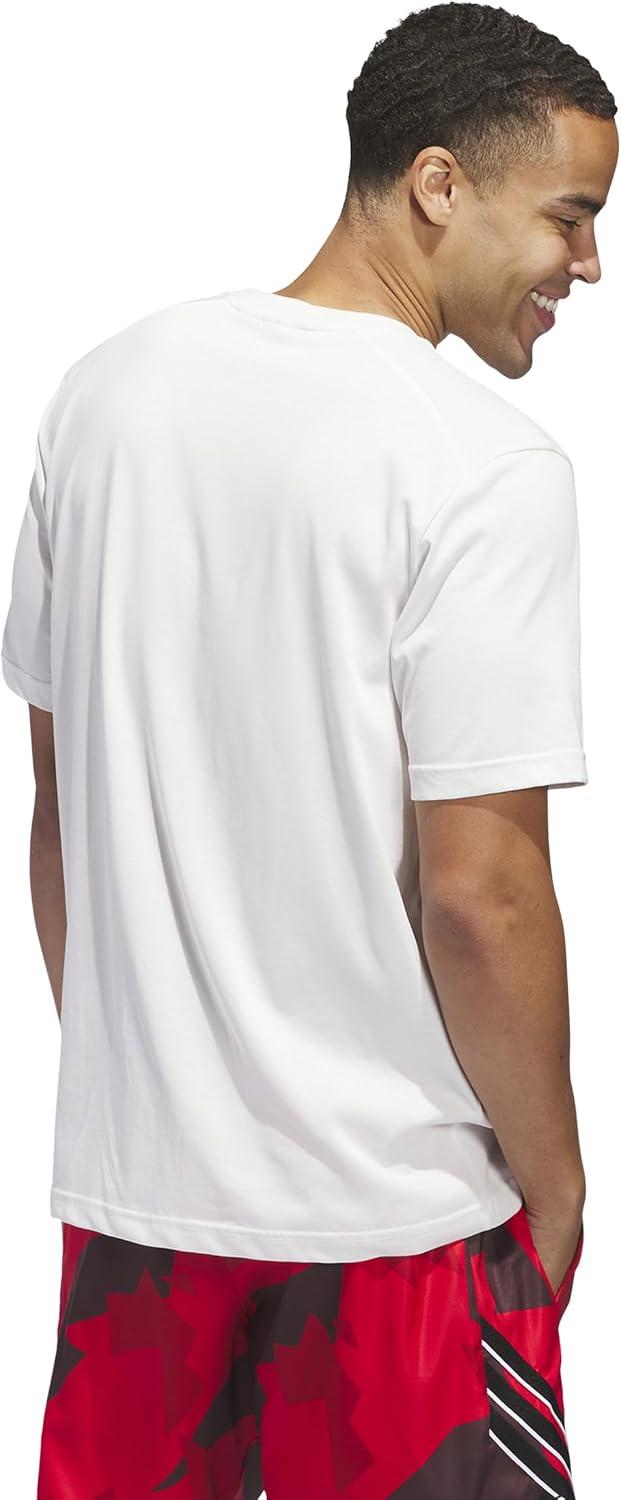 image:imageAdidas Mens Select Foundation Basketball TShirtCloud White