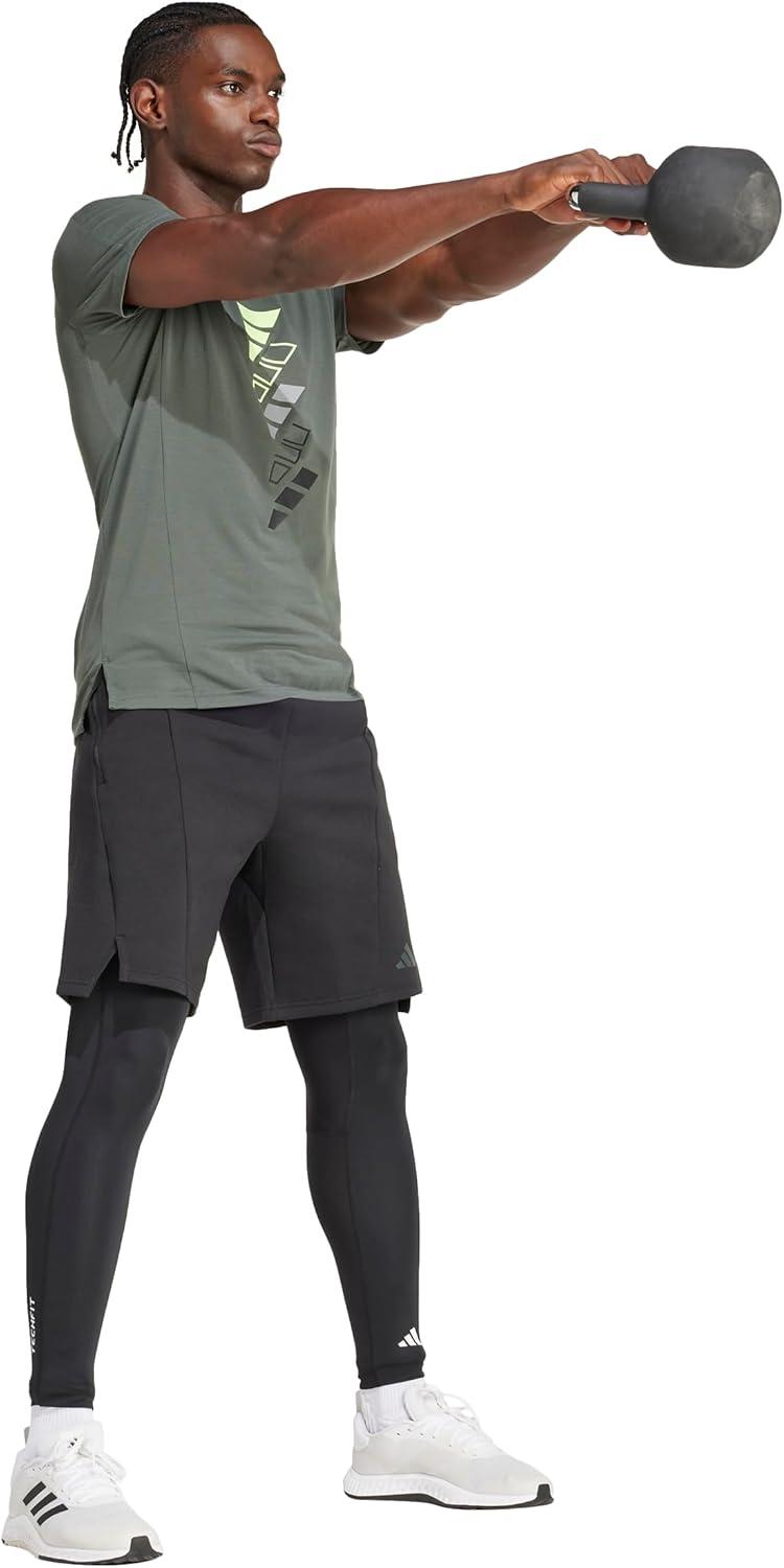 image:imageAdidas Mens Techfit Compression Training Long TightsBlack