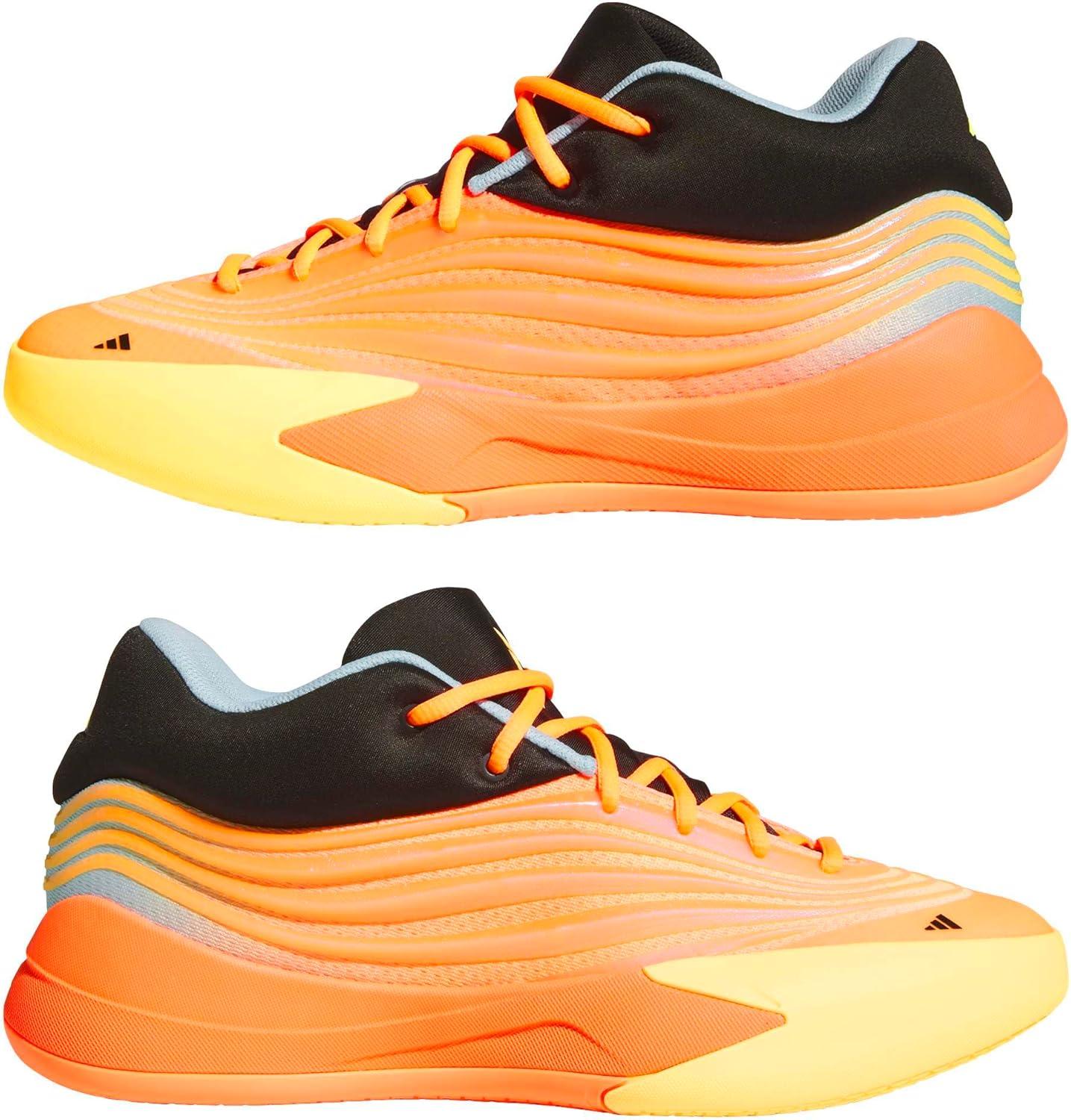 image:imageAdidas UnisexAdult Dame X BasketballLucid OrangeIce TangerineIcey Blue