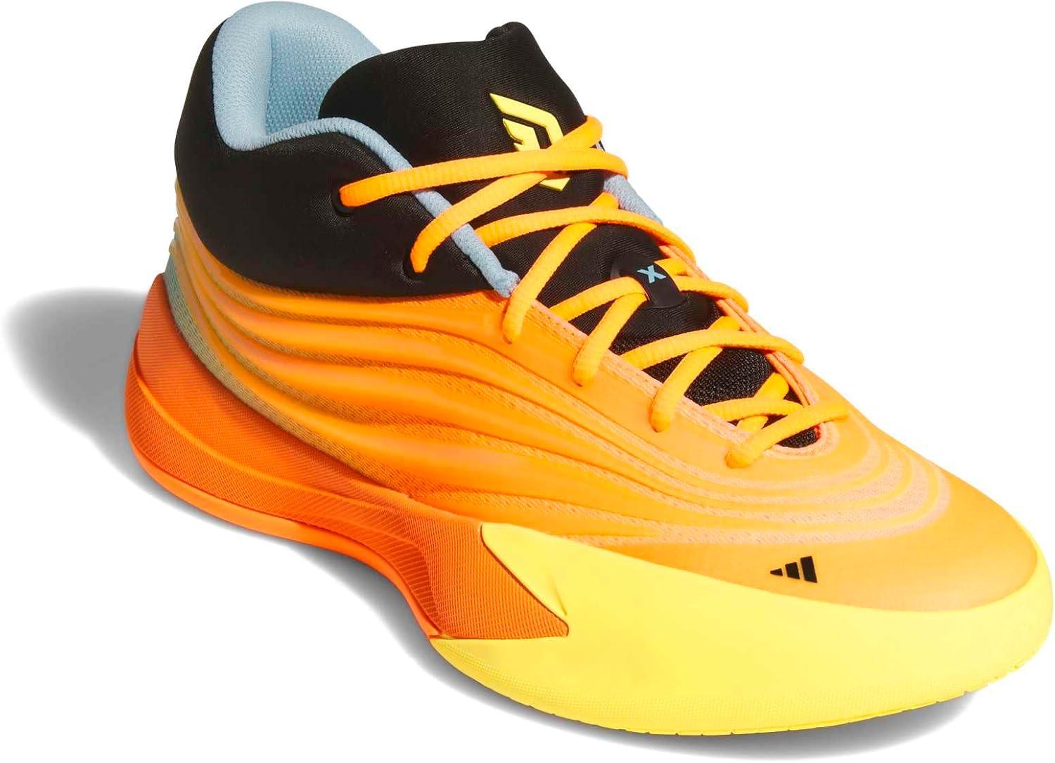 image:imageAdidas UnisexAdult Dame X BasketballLucid OrangeIce TangerineIcey Blue